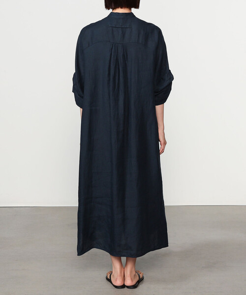 TICCA | 〈別注〉リネンツイストスリーブワンピース WOMEN