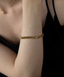 Merry Gem（メリージェム）の「【Merry Gem】選べるバリエーション ステンレス メタルモチーフブレスレット KNF-TP（ブレスレット）」