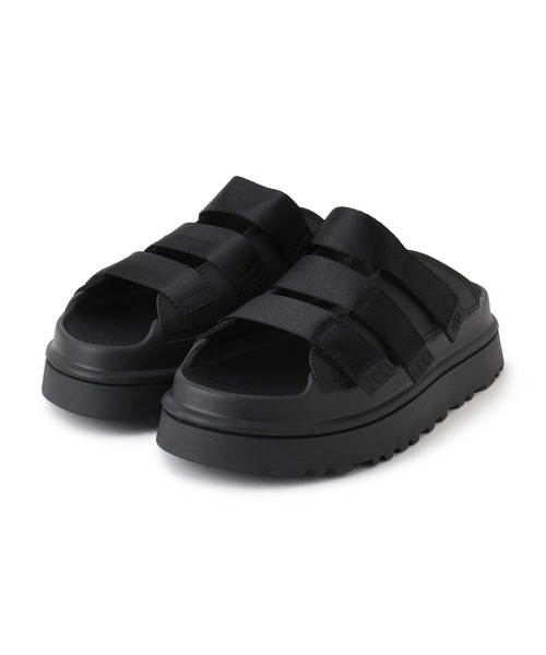 【限定値下げ】UGG ブラック GoldenGlow スポーツサンダル 25cm セール】【UGG(アグ)】 W GOLDENGLOW SLIDE（サンダル）｜UGG