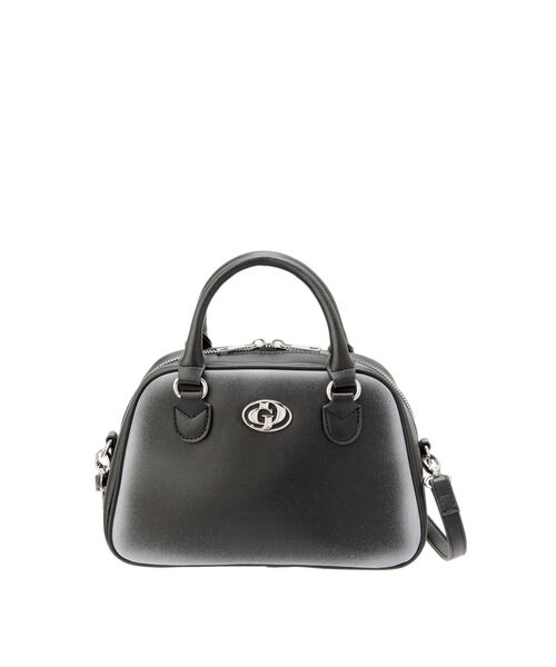 GYDA ブラック 合成皮革 ハンドバッグ GYDA ジェイダ トートハンドバッグ レディース EMBOSS SERIES
