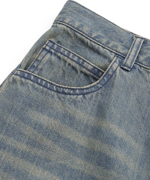 LOGO POCKET LOOSE DENIM PANTS（デニムパンツ）｜X-girl