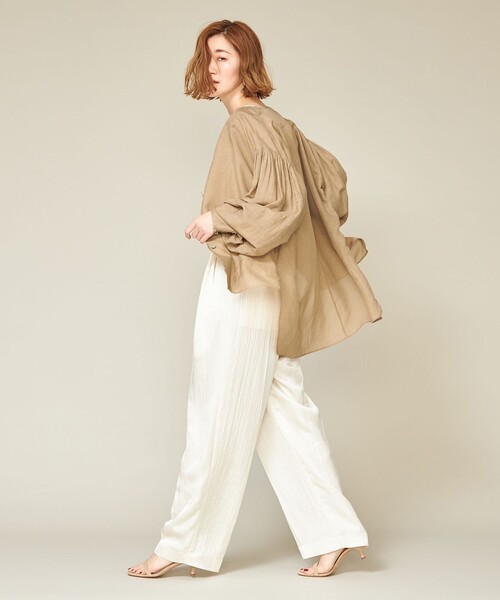 conte　シアー Vネックブラウス UNITED ARROWS｜<conte>シアー Vネックブラウス | Rakuten