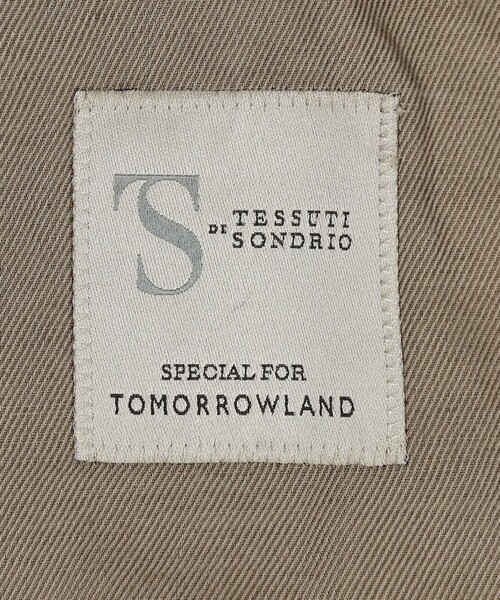 TOMORROWLAND （トゥモローランド）の「リネンコットン シングルブレステッド 3Bジャケット SONDRIO（テーラードジャケット・メンズ・ネイビー/ベージュ・44/46/48/50）」の12枚目の写真