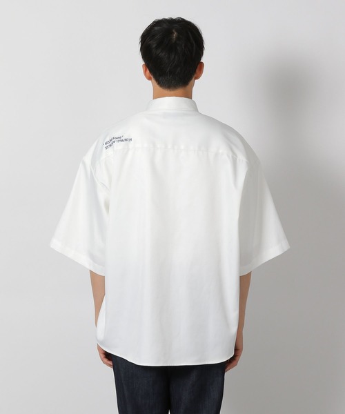 LAKOLE（ラコレ）の「ワーク刺繍シャツ / 498934（シャツ/ブラウス・メンズ・ブラック系その他/ホワイト/グリーン・MEDIUM/LARGE）」の15枚目の写真