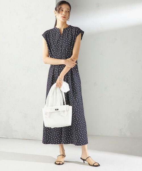 SHIPS　フレンチスリーブ　ロングワンピース　シャツワンピース　グリーン　白 楽天市場】【SALE／30%OFF】【WEB限定】SHIPS any:フレンチ