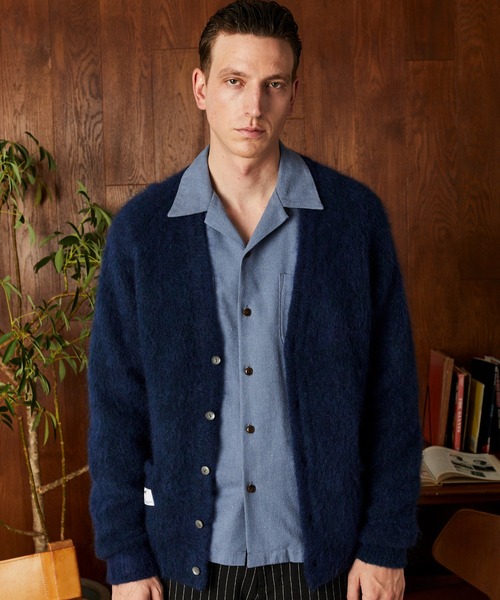 ショット　モヘアカーディガン MOHAIR KNIT CARDIGAN/モヘアニット カーディガン | Schott