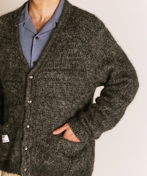 Schott/ショット/MOHAIR KNIT CARDIGAN/モヘアニット カーディガン