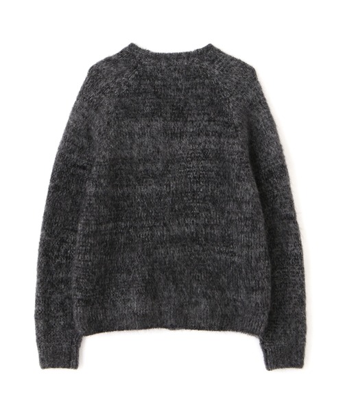 Schott(ショット)の「Schott/ショット/MOHAIR KNIT CARDIGAN/モヘアニット カーディガン(カーディガン/ボレロ・メンズ・ネイビー/グレー・M/L/XL)」の10枚目の写真