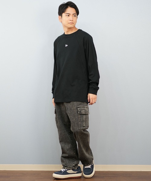 DC(ディーシー)の「DC/ディーシー ワイドカーゴパンツ/ロンパン デニム DPT254034(デニムパンツ・メンズ・ケミカルウォッシュ/ライトインディゴブルー/ダークインディゴブルー/カーキ/ブラック・L/M/XL)」の10枚目の写真