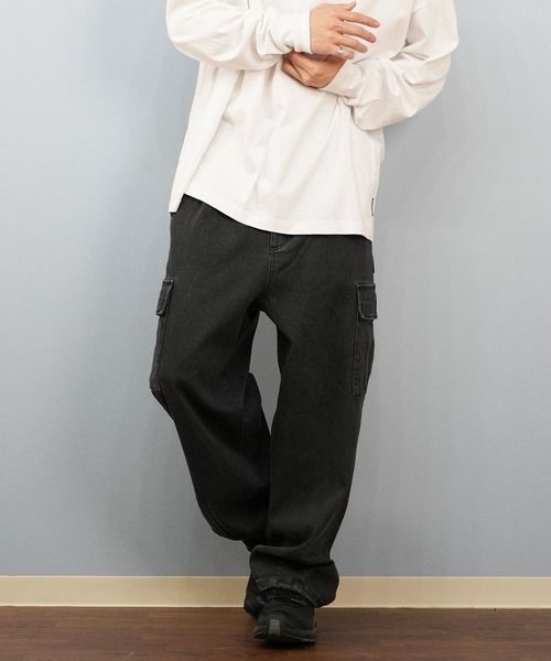 DC/ディーシー ワイドカーゴパンツ/ロンパン デニム DPT254034（デニム