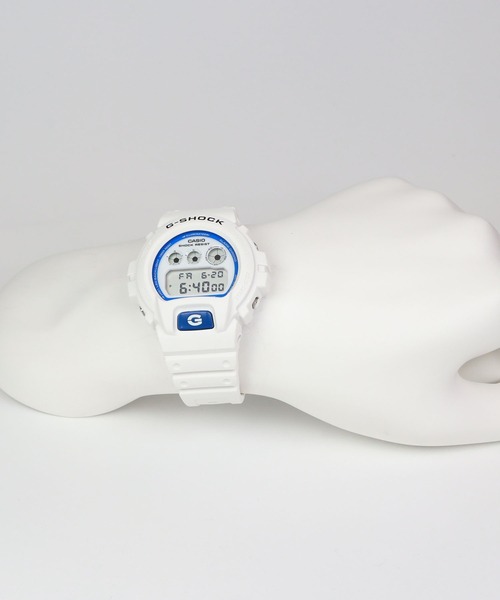 G-SHOCK(ジーショック)の「HIDDEN GLOW Series / DW-6900HDS-7JF(デジタル腕時計・メンズ・ホワイト×ブルー・FREE)」の12枚目の写真