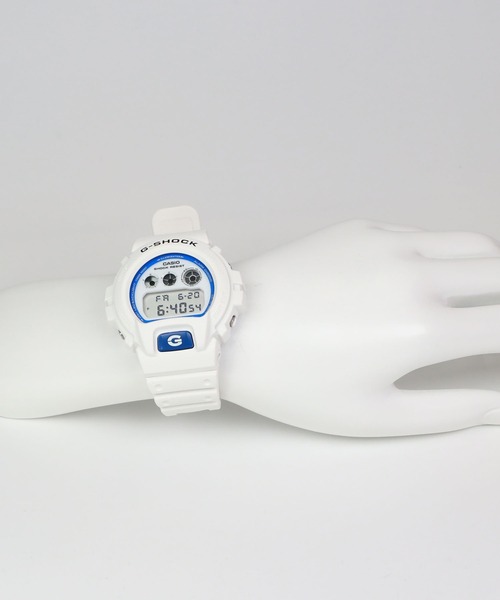 G-SHOCK(ジーショック)の「HIDDEN GLOW Series / DW-6900HDS-7JF(デジタル腕時計・メンズ・ホワイト×ブルー・FREE)」の14枚目の写真