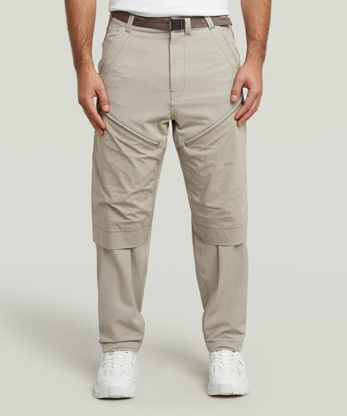 3D Slip Pocket Trouser ワイドパンツ　立体パンツ　立体裁断 G-STAR RAW（ジースターロゥ）の「3D Belt Loose Track Pant/異