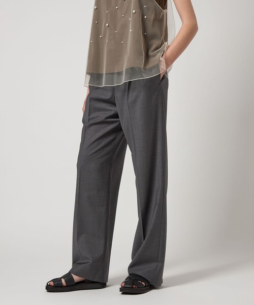 AEWEN MATOPH＞ハイウエスト ベルトパンツ（その他パンツ）｜AEWEN