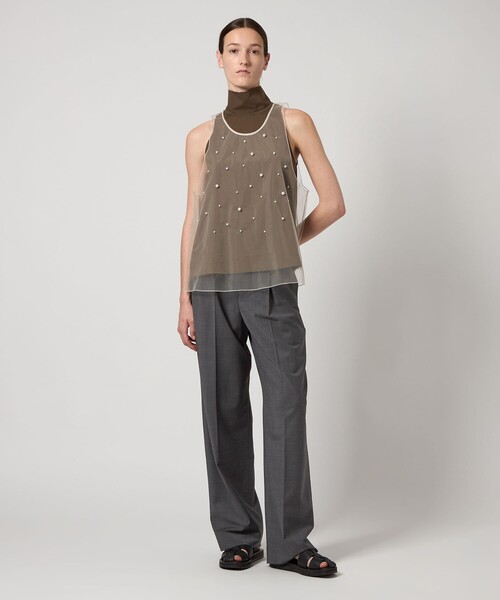 ＜AEWEN MATOPH＞ハイウエスト ベルトパンツ AEWEN MATOPH＞ハイウエスト ベルトパンツ（その他パンツ）｜AEWEN