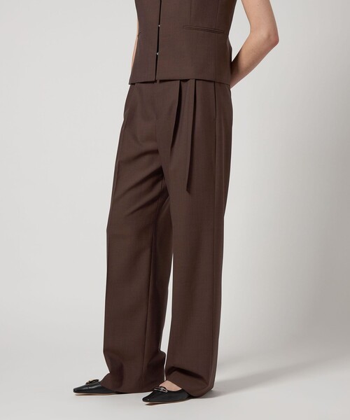 ＜AEWEN MATOPH＞ハイウエスト ベルトパンツ AEWEN MATOPH＞ハイウエスト ベルトパンツ（その他パンツ）｜AEWEN