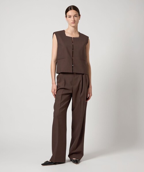 ＜AEWEN MATOPH＞ハイウエスト ベルトパンツ AEWEN MATOPH＞ハイウエスト ベルトパンツ（その他パンツ）｜AEWEN