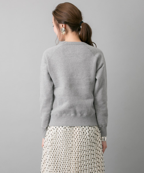 URBAN RESEARCH（アーバンリサーチ）の「UR スター裏起毛スウェット（スウェット・レディース・ネイビー/オフホワイト/グレー・FREE）」の8枚目の写真