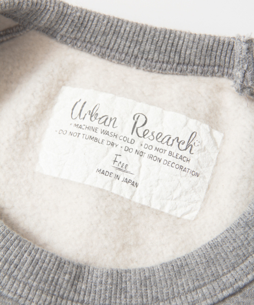 URBAN RESEARCH（アーバンリサーチ）の「UR スター裏起毛スウェット（スウェット・レディース・ネイビー/オフホワイト/グレー・FREE）」の10枚目の写真