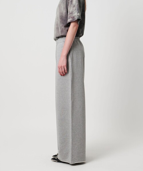 ASTRAET（アストラット）の「＜ASTRAET＞ コットン ウラケ スウェットワイドパンツ②（スウェットパンツ・レディース・ライトグレー・1/0）」の6枚目の写真