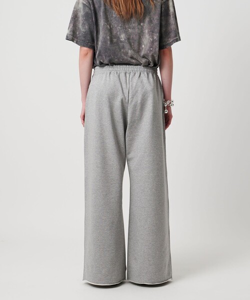 ASTRAET（アストラット）の「＜ASTRAET＞ コットン ウラケ スウェットワイドパンツ②（スウェットパンツ・レディース・ライトグレー・1/0）」の7枚目の写真