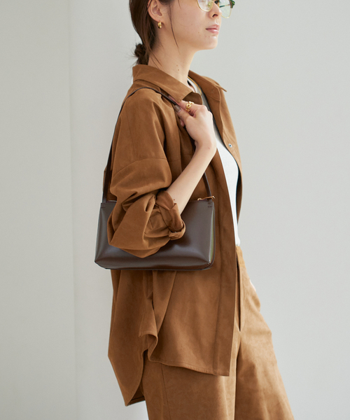 plage（プラージュ）の「suede シャツ（シャツ/ブラウス・レディース・キャメル・FREE）」の19枚目の写真