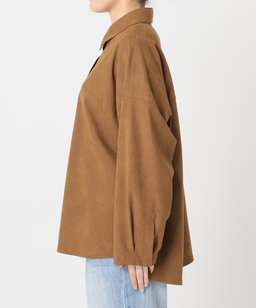 plage（プラージュ）の「suede シャツ（シャツ/ブラウス・レディース・キャメル・FREE）」の22枚目の写真