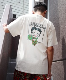 moyan ecri（モヤン エクリ）の「<moyan ecri>moyan×Betty Boop別注Tシャツ collaborration T-shirts（Tシャツ/カットソー）」