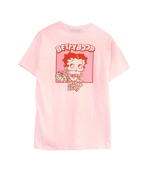 moyan ecri(モヤン エクリ)の「<moyan ecri>moyan×Betty Boop別注Tシャツ collaborration T-shirts(Tシャツ/カットソー・メンズ・ベージュ/ピンク/ブラック/ホワイト・L/LL/M)」の12枚目の写真