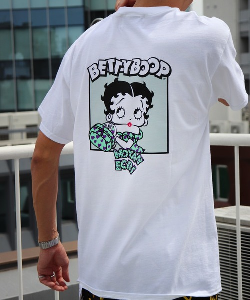 moyan ecri(モヤン エクリ)の「<moyan ecri>moyan×Betty Boop別注Tシャツ collaborration T-shirts(Tシャツ/カットソー・メンズ・ベージュ/ピンク/ブラック/ホワイト・L/LL/M)」の14枚目の写真