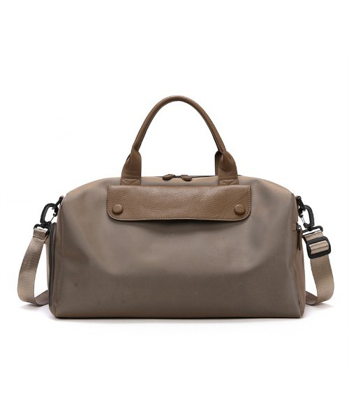 FREE STYLISTS（フリー スタイリスト）の「【2WAY】大容量 レザービッグサイズトラベルボストンバッグ/ショルダーバッグ（ボストンバッグ・レディース・グレー/ブラック・FREE）」の22枚目の写真