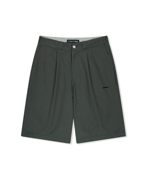 YESEYESEE（イエスアイシー）の「SN-Wide Shorts（その他パンツ・メンズ・ダークベージュ/グレー/ブラック・S/M/L/XL）」の2枚目の写真