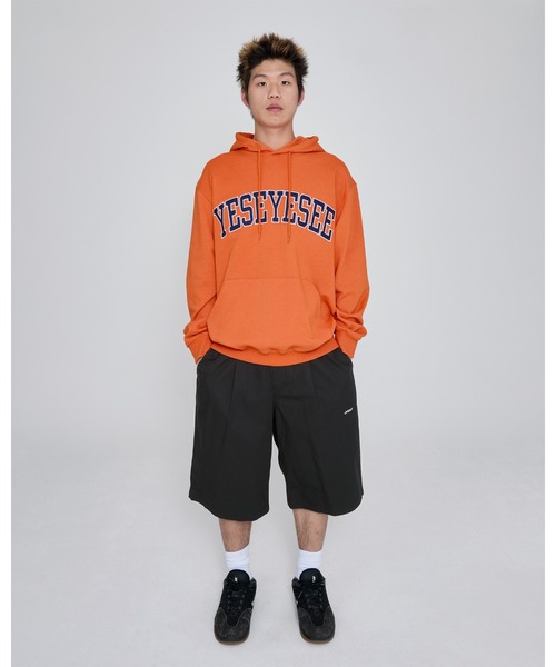 YESEYESEE（イエスアイシー）の「SN-Wide Shorts（その他パンツ・メンズ・ダークベージュ/グレー/ブラック・S/M/L/XL）」の9枚目の写真