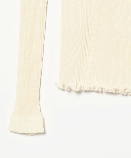 gicipi(ジチピ)の「GICIPI / AGLIO (洗濯可)(ニット/セーター・レディース・ブラック/ホワイト系その他5・ONE SIZE)」の6枚目の写真