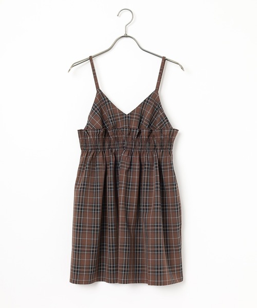 Honeys(ハニーズ)の「キャミブラウス(キャミソール・レディース・ブラック/ブラウン系その他/ブラック系その他・M/L/S)」の17枚目の写真