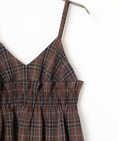 Honeys(ハニーズ)の「キャミブラウス(キャミソール・レディース・ブラック/ブラウン系その他/ブラック系その他・M/L/S)」の18枚目の写真