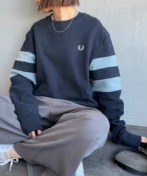 Fred Perry トレーナー 青 199200 FRED PERRY トレーナー スウェット メンズ レディース ユニ