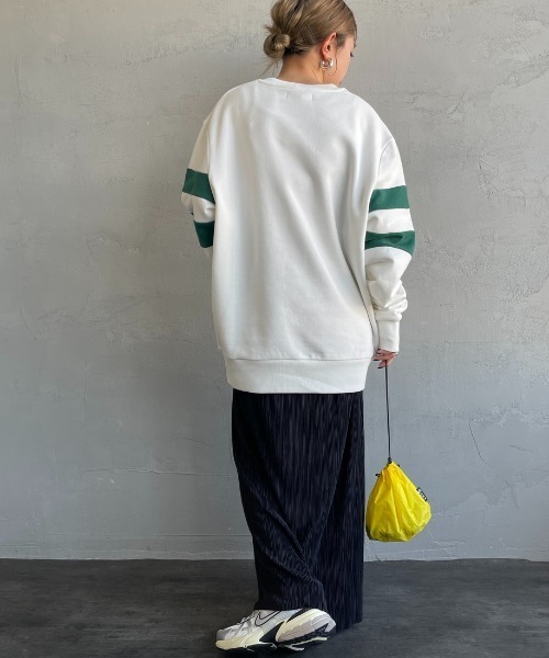FRED PERRY/フレッドペリー] PEACHED TIPPED クルーネック