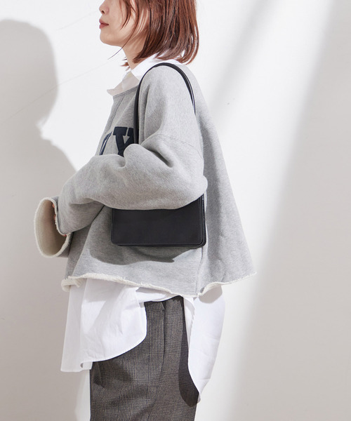 セール】《別注》【INSCRIRE /アンスクリア】ロゴスウェット