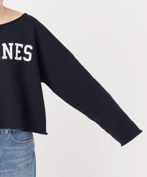 セール】《別注》【INSCRIRE /アンスクリア】ロゴスウェット