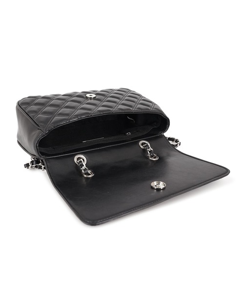 GYDA（ジェイダ）の「GYDA(ジェイダ)チェーンショルダーバッグ GY-B354 ダブルキルティング（ショルダーバッグ・レディース・アイボリー/ブラック/レッド・FREE）」の9枚目の写真