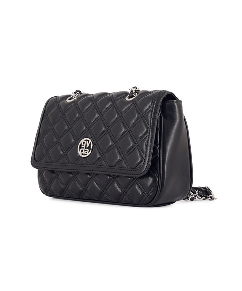 GYDA（ジェイダ）の「GYDA(ジェイダ)チェーンショルダーバッグ GY-B354 ダブルキルティング（ショルダーバッグ・レディース・アイボリー/ブラック/レッド・FREE）」の10枚目の写真