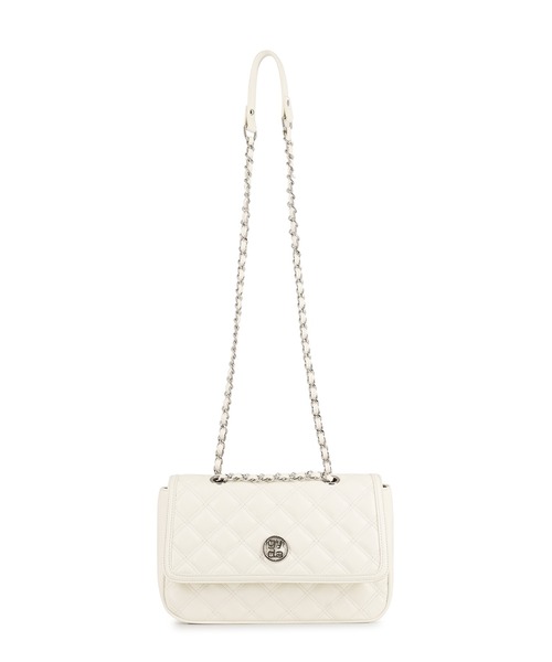 GYDA（ジェイダ）の「GYDA(ジェイダ)チェーンショルダーバッグ GY-B354 ダブルキルティング（ショルダーバッグ・レディース・アイボリー/ブラック/レッド・FREE）」の14枚目の写真