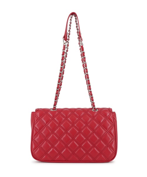 GYDA（ジェイダ）の「GYDA(ジェイダ)チェーンショルダーバッグ GY-B354 ダブルキルティング（ショルダーバッグ・レディース・アイボリー/ブラック/レッド・FREE）」の19枚目の写真