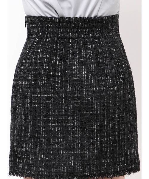 dazzlin（ダズリン）の「ポケットミニスカート/ツイード（スカート・レディース・ピンク/アイボリー/ブラック・SMALL/MEDIUM）」の17枚目の写真