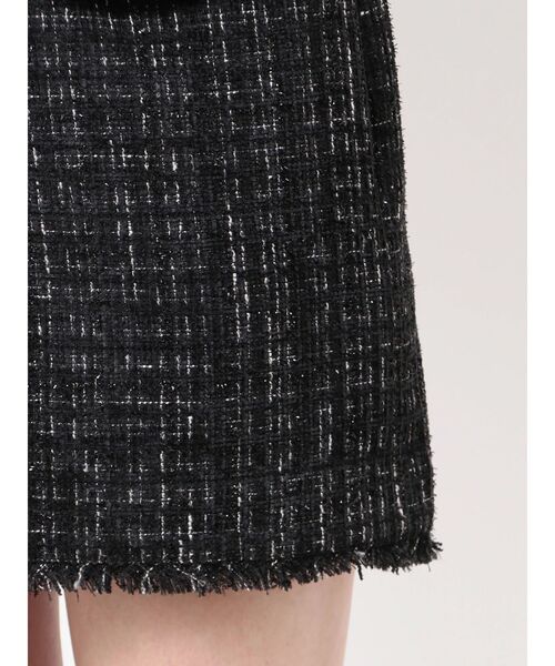dazzlin（ダズリン）の「ポケットミニスカート/ツイード（スカート・レディース・ピンク/アイボリー/ブラック・SMALL/MEDIUM）」の18枚目の写真