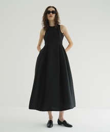 CLANE ブラックワンピース CLANE ドレス 「CLANE/クラネ」2WAY JAQUARD ONEPIECE/2WAY