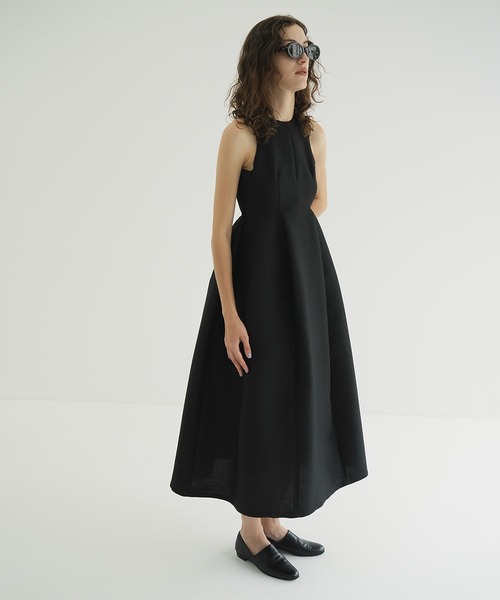 CLANE＊CRUMPLY BARE DRESS＊ブラック＊0＊オケージョン セール】CRUMPLY BARE DRESS（ワンピース）｜CLANE（クラネ）の