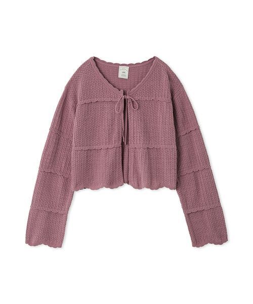 ジェラートピケ*パワーストーンショートカーディガン*ピンク*完売 m57893613169_1.jpg?1721454306
