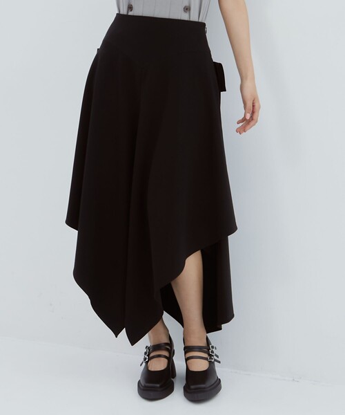 【新品】yohei ohnoスカート YOHEI OHNO/ヨウヘイオオノ】Our Basic Flare Skirt (B)/変形